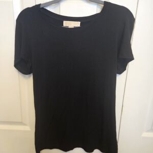Michael Kors Black Short Sleeve Tee